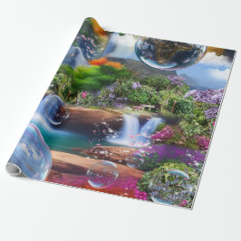 なんて素晴らしい世界に住んでいるのだろう ラッピングペーパー