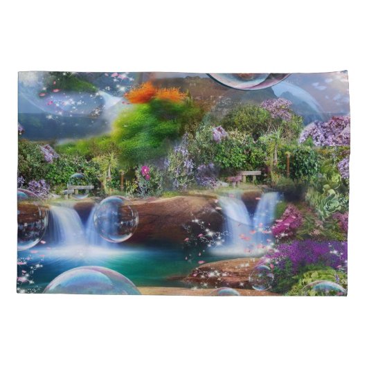 なんて素晴らしい世界に住んでいるのだろう 枕カバー (裏面)