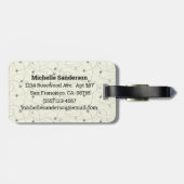 . .なんて素晴らしい世界の飛行機の荷物タグだろう ラゲッジタグ (裏面横)