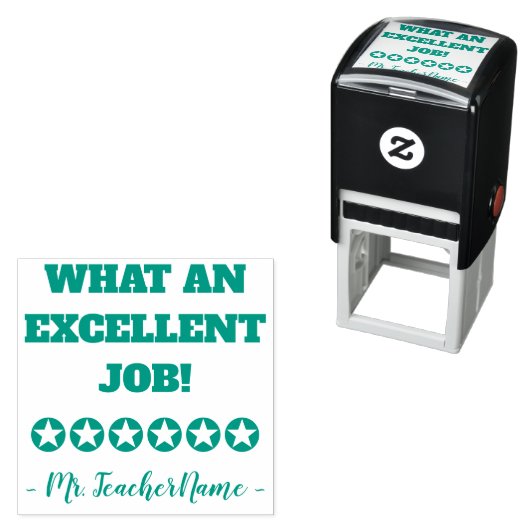 「なんて素晴らしい仕事なんだ！」 グレーディング用ゴム印 セルフインキングスタンプ (インサイチュ)