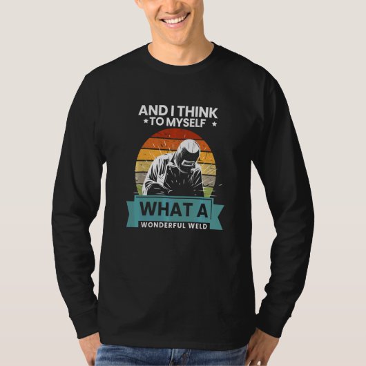 なんて素晴らしい溶接 Tシャツ (正面)