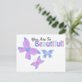 なんて美しいんだろう！ ポストカード (スタンド正面)