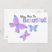 なんて美しいんだろう！ ポストカード (正面/裏面)