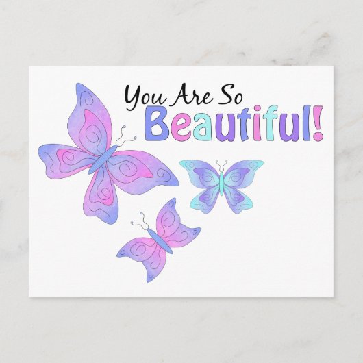 なんて美しいんだろう！ ポストカード (正面)