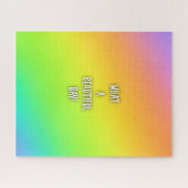 「なんて美しい日なんでしょう！」 チャレンジレインボーパズル ジグソーパズル (横)