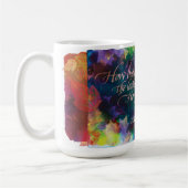 「なんて美し葉いの…」、マグ コーヒーマグカップ (左)