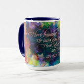 「なんて美し葉いの…」、マグ マグカップ (正面左)