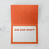 なんて言ったの? シーズンカード (内部)