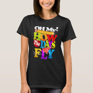 なんて速いんでしょう!100日目の学校 Tシャツ