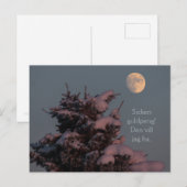 なんて金の輝き！　トロールと月 CC0831 ポストカード (正面/裏面)