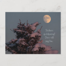 なんて金の輝き! トロールと月 CC0831 ポストカード