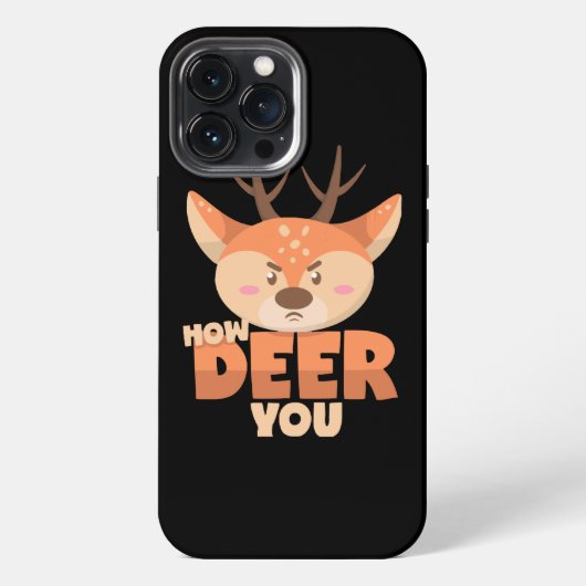 なんて鹿みたい  iPhoneケース (裏面)