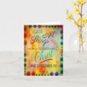 「なんでもできるよかわいらしね」 カード (黄色い花)