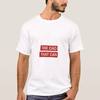 なんでもできるパパ - レッドデザイン Tシャツ