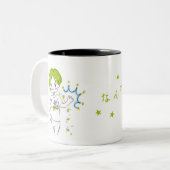 なんでやねん！！ボーイ、渾身のつっこみ ツートーンマグカップ (正面左)