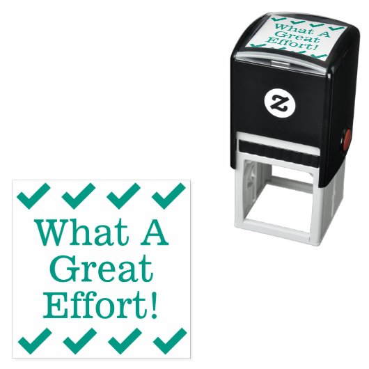 「なんという素晴らし努力だ!」 インストラクタースタンプ セルフインキングスタンプ (インサイチュ)