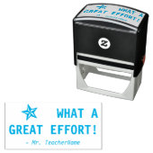 「なんという素晴らし努力だ！」 グレーディング用ゴム印 セルフインキングスタンプ (インサイチュ)