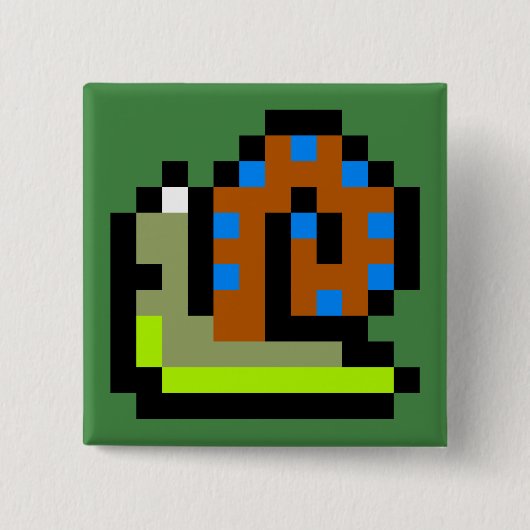 なんとうねりのかたつむりの貝か! 缶バッジ (正面)