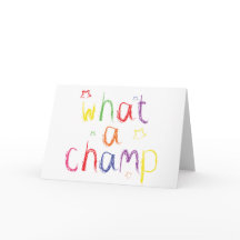 なんとチャンピオンお祝いか