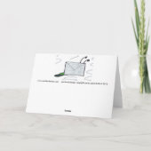 なんとニースの事しなさいか サンキューカード (裏面)