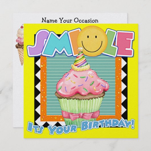 なんと招き入れ!- SRF 招待状 (正面/裏面)