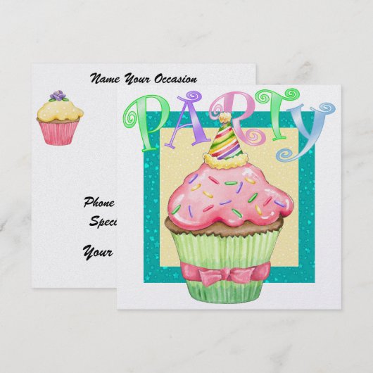 なんと招き入れ！- SRF 招待状 (正面/裏面)