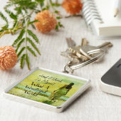 なんと素晴らしい世界のキーチェーン キーホルダー (側面)