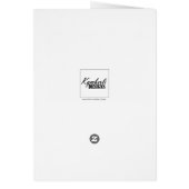 なんと素晴らしい世界挨拶カード (裏面)