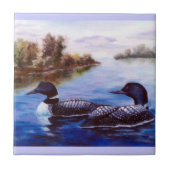 なんと組の水潜り鳥のタイルか タイル (正面)