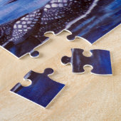 なんと組の水潜り鳥のパズルか ジグソーパズル (側面)