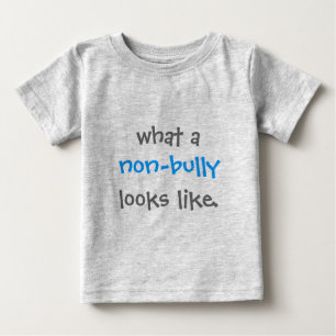 なんと非いじめっ子のように見えるか ベビーTシャツ