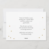 なんと1年だ!レインボーおもしろいカラー紙吹雪写真2022 シーズンカード (裏面)