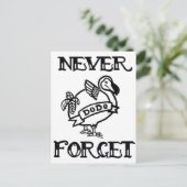 な忘れし – ドード ポストカード (スタンド正面)