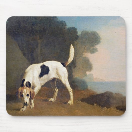 においのジョージStubbs |のFoxhound、c.1760 (油 マウスパッド (正面)