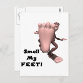 においマイ足ビッグ足モンスター ポストカード (正面/裏面)