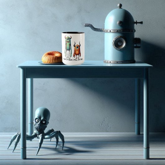 におい我々の足モンスターバディカスタムズ ツートーンマグカップ