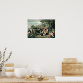 ～におけるインディアンとのウィリアム・ペン条約 ポスター (キッチン)