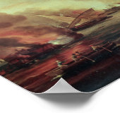 ～における乾電池の破壊 ポスター (角)