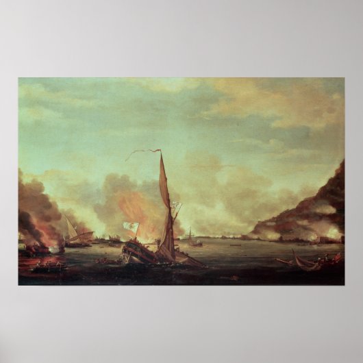 ～における乾電池の破壊 ポスター (正面)