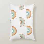 ～における手描き抽象芸術の継ぎ目のない模様 アクセントクッション (正面(垂直))