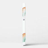 ～における手描き抽象芸術の継ぎ目のない模様 Case-Mate iPhoneケース (裏面 / 左)