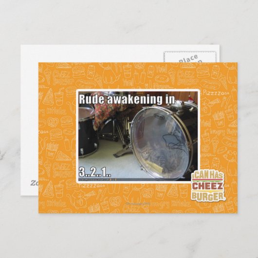 ~における無作法な目覚め ポストカード (正面/裏面)