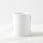 ~におもしろい抗議するペンギンに抵抗する コーヒーマグカップ (中央)
