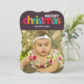 にぎやかなクリスマス シーズンカード (スタンド正面)