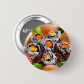 にぎり・巻 缶バッジ (正面&裏面)