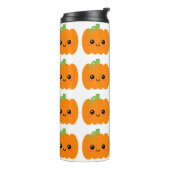 にこやかなカボチャ顔タンブラーかわいい誕生日プレゼント タンブラー (回転左)