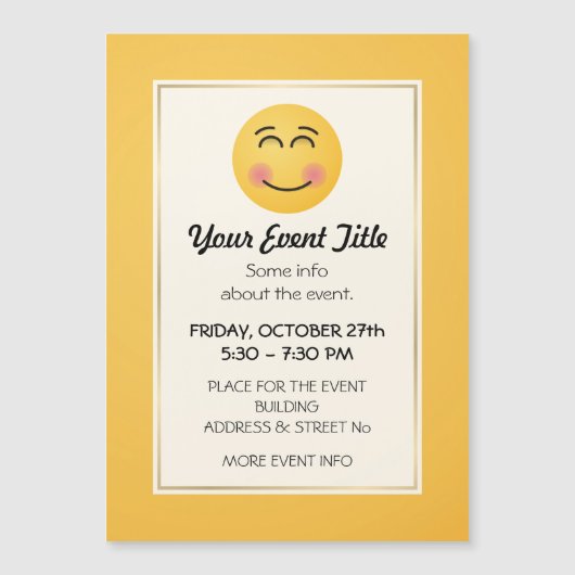 にこやかな顔 (正面)