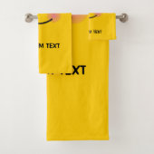 にこやかな顔 バスタオルセット (インサイチュ)