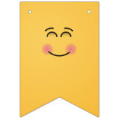 にこやかな顔 バンティングフラッグ (第2の旗)