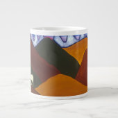 にさよならを言う月およびピューマ ジャンボコーヒーマグカップ (正面)